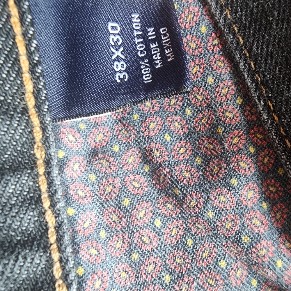 3 Pairs Of Daniel Cremieux Relaxed Fit Blue Jeans Dark Denim, Black & Stone Wash - Picture 15 of 16